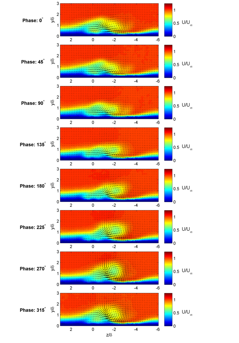 SPIV DVG plots